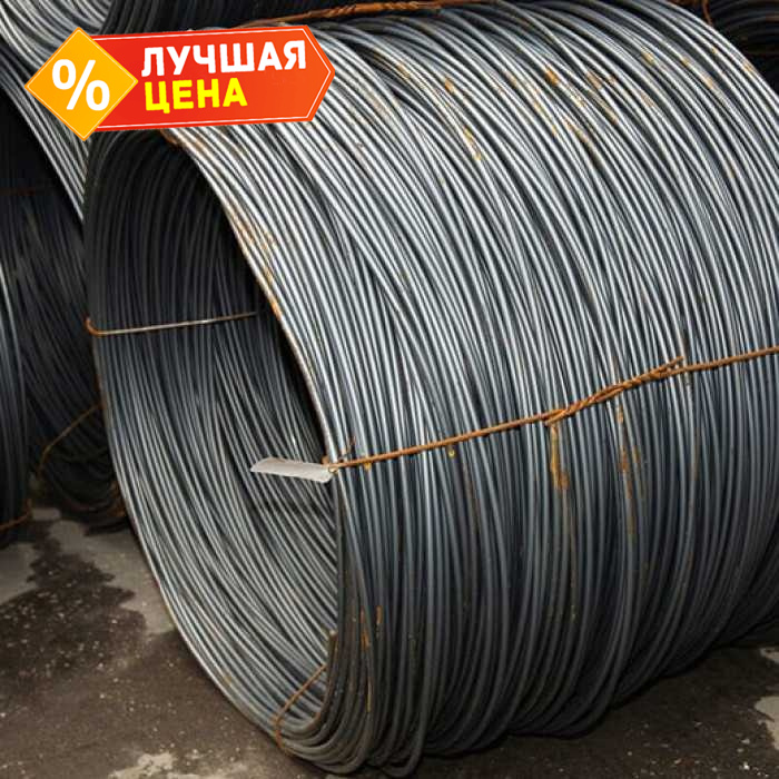 Катанка 8 мм 6 м ТУ 14-1-5283-94